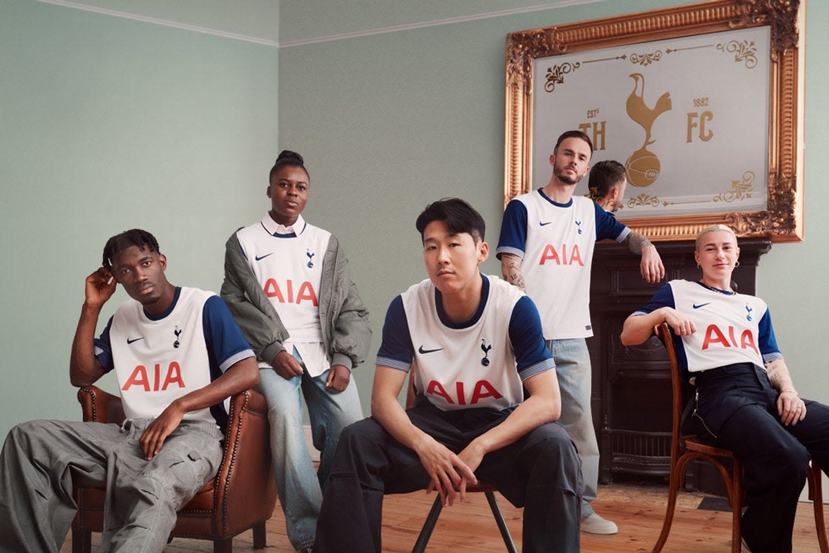 New Tottenham kit: Spurs unveil 2024/25 home strip with nod to Terry Venables