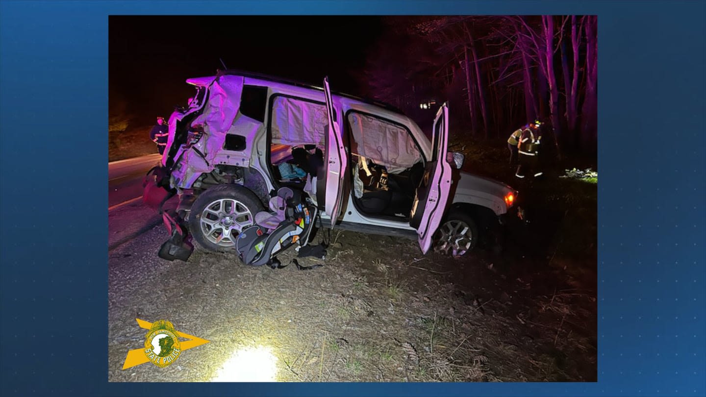 New Hampshire woman flown to hospital after I-93 crash, charged with impaired driving