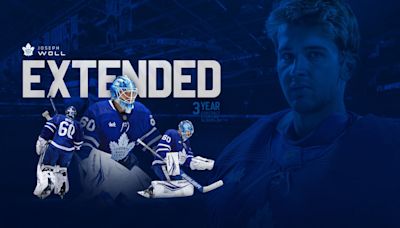 MAPLE LEAFS EXTEND GOALTENDER JOSEPH WOLL | Toronto Maple Leafs