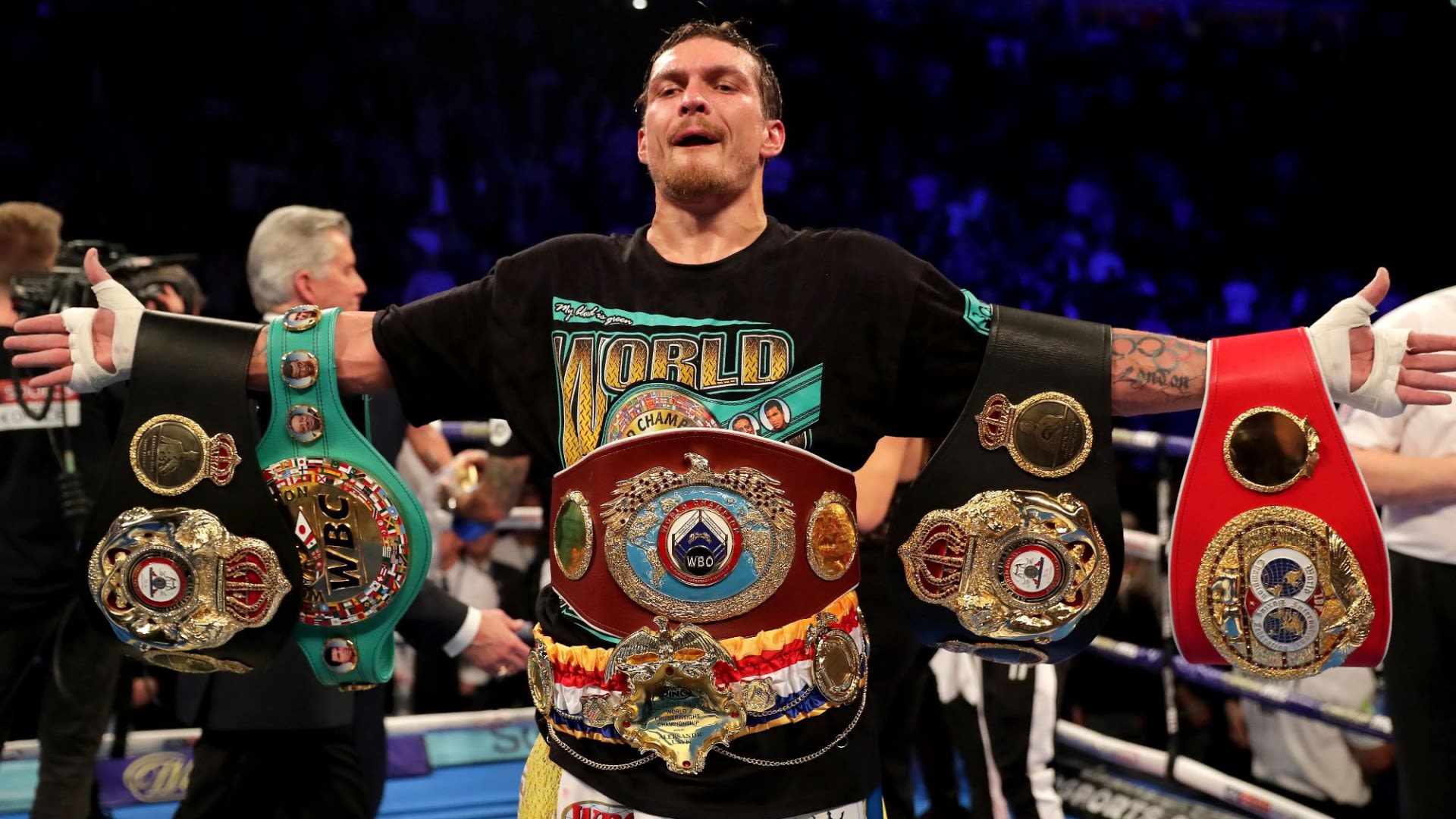 Usyk reveals why he could VACATE all heavyweight belts if he beats Fury