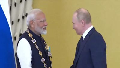 PM Modi Bestowed With Russia's Highest Civilian Honour, Here's A Look At Awards Conferred On By Countries - News18