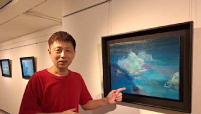 邊城振輝藍眼淚油畫巡迴展 高雄文化中心展出 | 蕃新聞