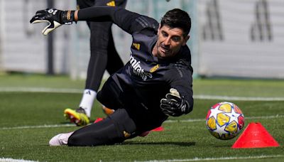 With Lunin ill, Courtois could be set to start Champions League final for Real Madrid