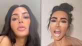 Kim Kardashian Nails Viral ‘British Chav’ Makeup Trend: See Her Wild Transformation