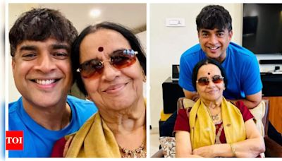 R Madhavan's mother Saroj Ranganathan shares lovely photos with his actor son; says 'I like my son when he is clean shaven' - See inside | - Times of India