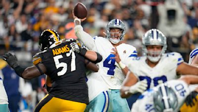 Dak Prescott makes mistakes but comes up clutch to lead Cowboys to a win over Steelers