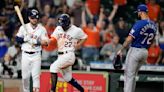 Altuve scores on wild pitch in 10th, Astros beat Texas 4-3