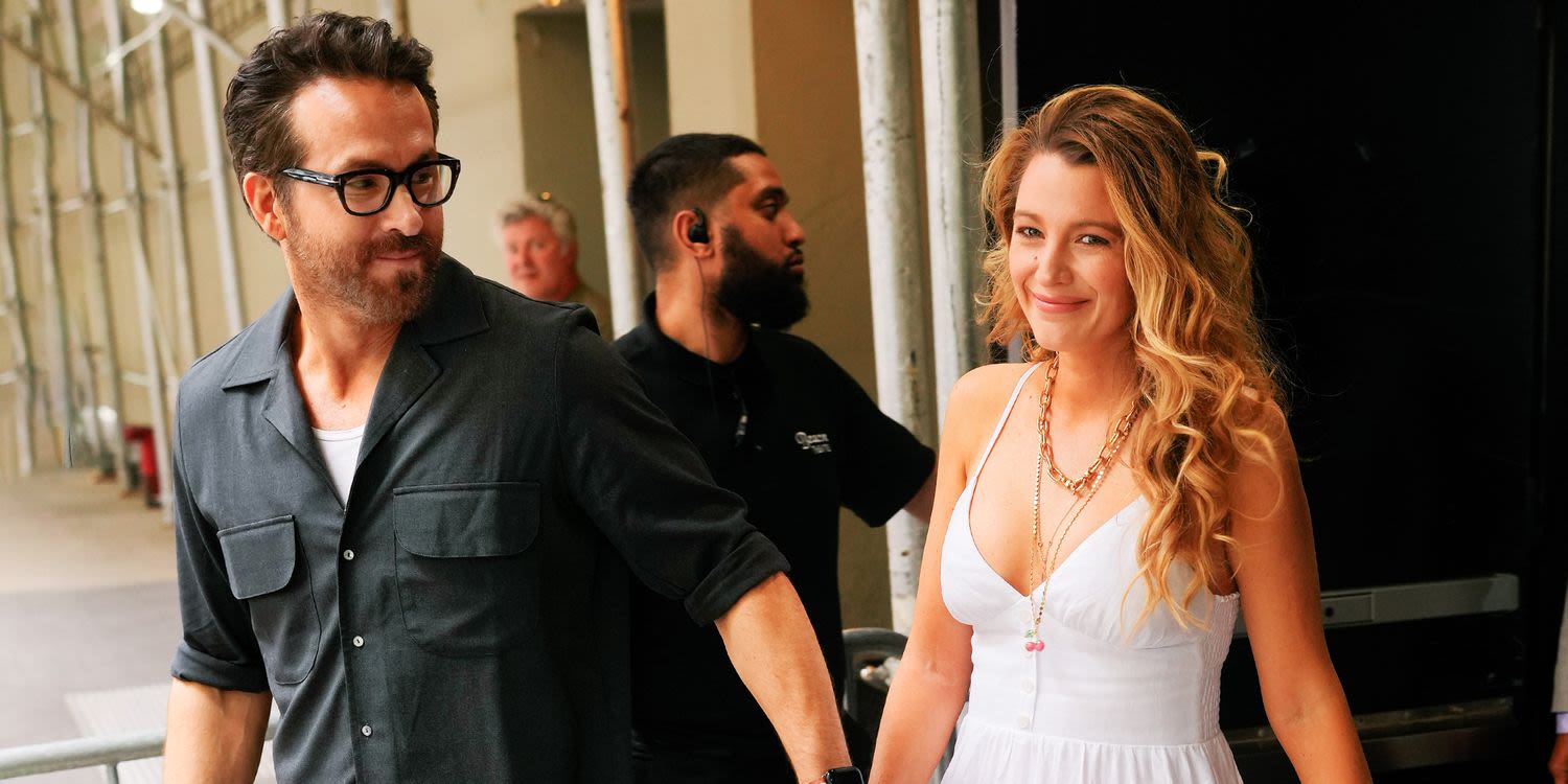 Blake Lively Couldn't Help Thirsting Over Ryan Reynolds's Muscles in a Tight Tank Top