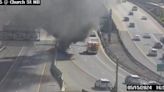 Vehicle fire on I-95 closes all lanes near Church Street