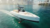 This Sleek Electric Fishing Boat Can Fly Across the Water at 30 Knots