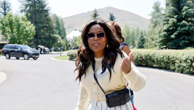 Oprah Winfrey wows with sporty physique in lycra workout gear after transformation