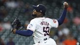 Cristian Javier rebounds, Astros sweep A's