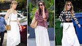 Celebrities Are Embracing Breezy Midi Skirts This Summer, and Amazon Has Tons of Similar Styles Under $40