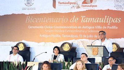 Conmemoran Bicentenario del Primer Congreso de Tamaulipas