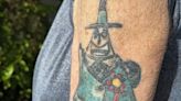 How Halloween played a role in former Naples mayor's choice of his unique tattoo