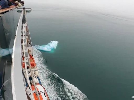 WATCH: Carnival cruise ship, from Mobile, hits chunk of ice during Alaskan trek