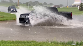 Storms lead to a flash flood potential in the Plains