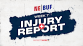 Patriots Week 7 injury report: 16 players listed as questionable to play vs. Bills