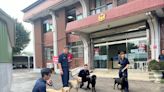 桃園市刑大「警犬隊」新成員今報到 2黑2黃很吸睛