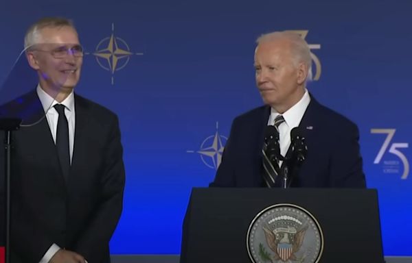 Did Joe Biden just tell a NATO general he was sleeping with his wife?