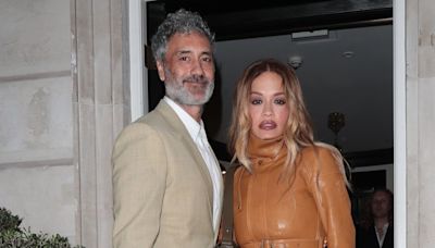 Rita Ora and Taika Waititi Coordinate Their Couple Style