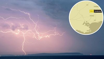 Thunderstorms warning for whole of Dorset later this week