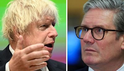 Boris Johnson accuses Keir Starmer of being 'deaf to immigration concerns'