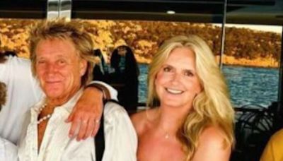 Rod Stewart and Penny Lancaster dazzle with family on luxurious £50m yacht