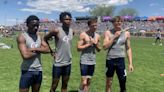 Cherokee Trail boys win 800-meter relay title in state record time, indicating Cougars will capture second straight Class 5A team title
