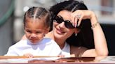 Kylie Jenner and kids board water taxi in Italy