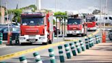 Mueren dos personas en un coche que ha salido ardiendo tras chocar con una furgoneta en Almería