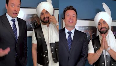 Watch: Diljit Dosanjh Teaches Punjabi To Jimmy Fallon Ahead Of 'The Tonight Show' Debut