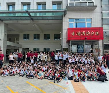 幼兒園訪桃消青埔分隊 防災教育向下扎根 | 蕃新聞