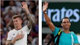 Nadal y Kroos, dos formas de jugar la última bola