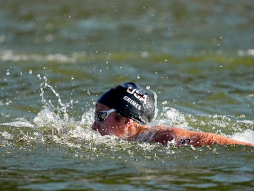 Americans tested by 10K swim in the Seine. 'Hardest thing I've ever done'