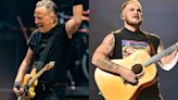 Bruce Springsteen Joins Zach Bryan Onstage at Triumphant Brooklyn Show