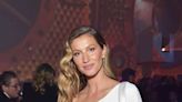 Gisele Bündchen Wore the Tiniest Cutoffs, Maybe Ever, and a Denim Blazer With Nothing Underneath