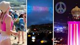 Drones, heatwave and full bins: Glastonbury 2024 opening in pictures