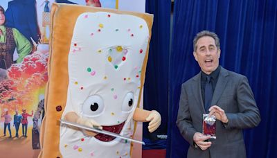 Jerry Seinfeld still talking, even though Pop-Tarts movie came out like a month ago