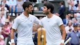 Uno va por el récord de Federer y el otro por el bicampeonato: Djokovic y Alcaraz vuelven a medirse en la final de Wimbledon - La Tercera