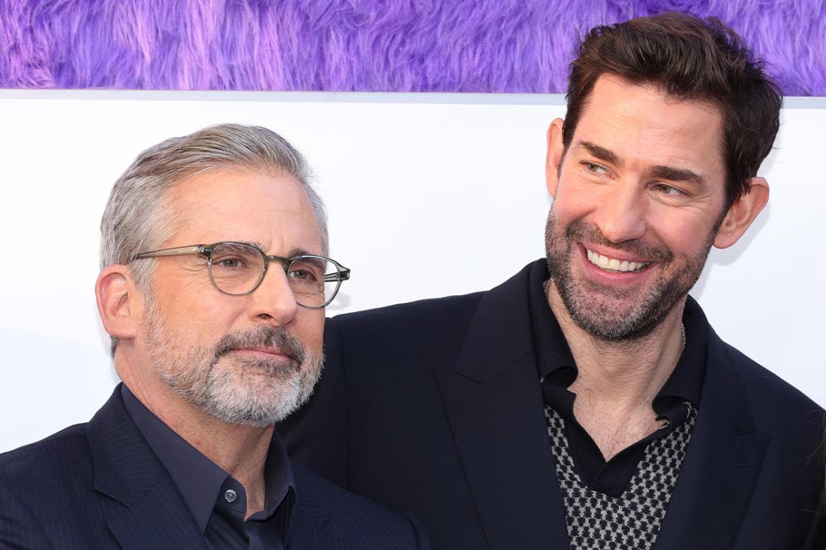 John Krasinski says Steve Carell made him weep on the 'IF' set after giving him "the greatest brother speech"