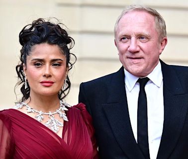 Salma Hayek y Francois-Henri Pinault, invitados de lujo de los Macron en el Elíseo