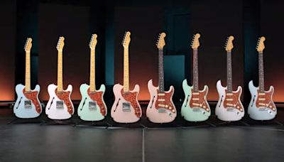 Fender brings the Telecaster Thinline to the American Professional II Series and revives the Stratocaster Thinline