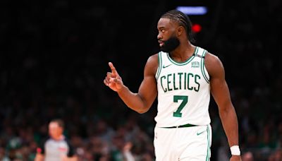 Jaylen Brown had an important message for the Celtics after winning Game 1 of the NBA Finals