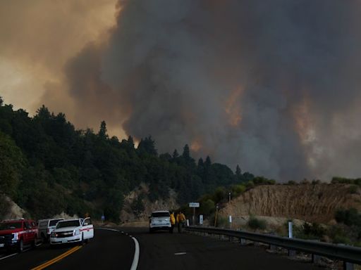 Southern California wildfire burns so intensely that it creates its own weather as it spreads, forcing evacuations