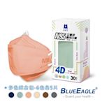 【藍鷹牌】N95 4D立體型醫療成人口罩 (綜合包) 30片x5盒