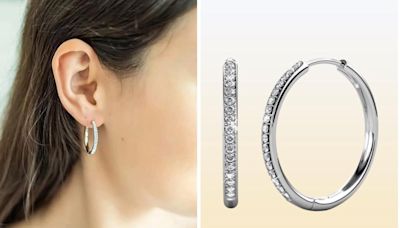Dripping with Swarovski crystals, these $16 earrings only look pricey — save 90%