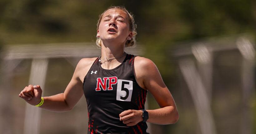 State Track: Confident Kadence Huck wins three state titles for second time in career