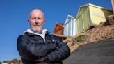 Beach huts worth £25k removed after council ‘does nothing’ to tackle crumbling cliffs