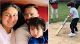 WATCH: Kareena Kapoor-Saif Ali Khan’s son Taimur learns to play cricket at Lord’s; daddy cool proudly explains rich family history